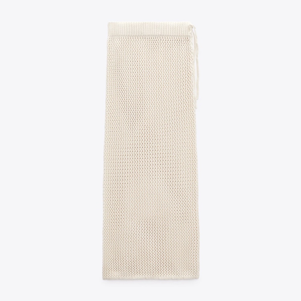 ZARA CROCHETED SKIRT - Picture 3 of 4